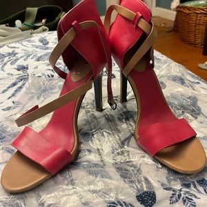 Cole Haan Maria Sharapova Pink Sandal Heels!